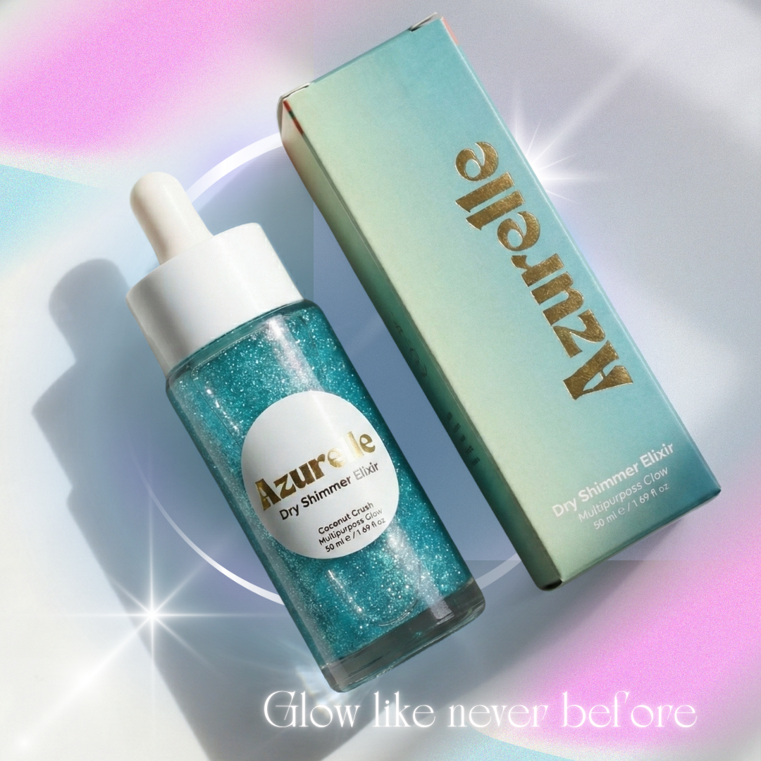 Azurelle Dry Shimmer Elixir | Coconut Crush