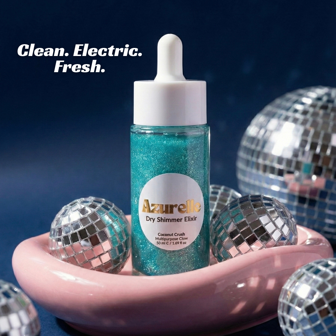Azurelle Dry Shimmer Elixir | Coconut Crush