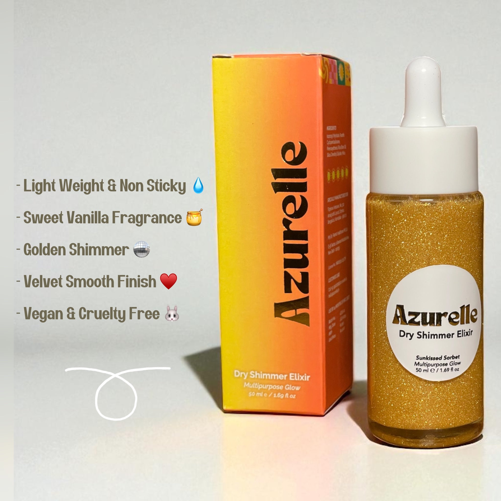 Azurelle Dry Shimmer Elixir | Sunkissed Sorbet